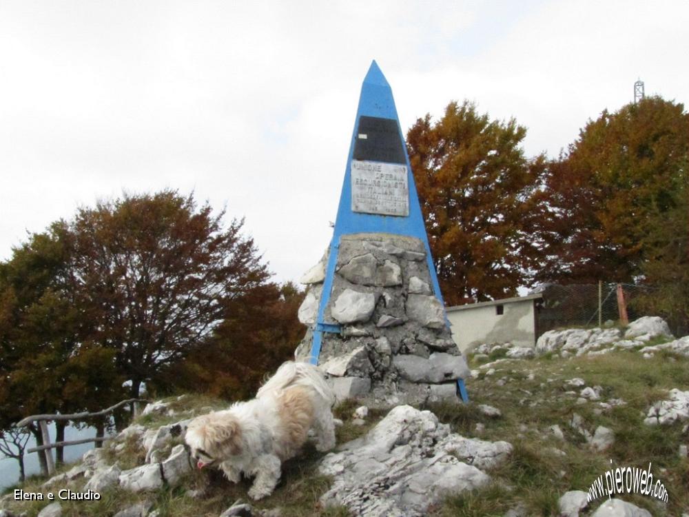 15 La Birba è arrivata al monte Tesoro.JPG